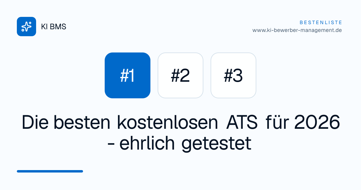 Die besten kostenlosen ATS für 2026 - ehrlich getestet