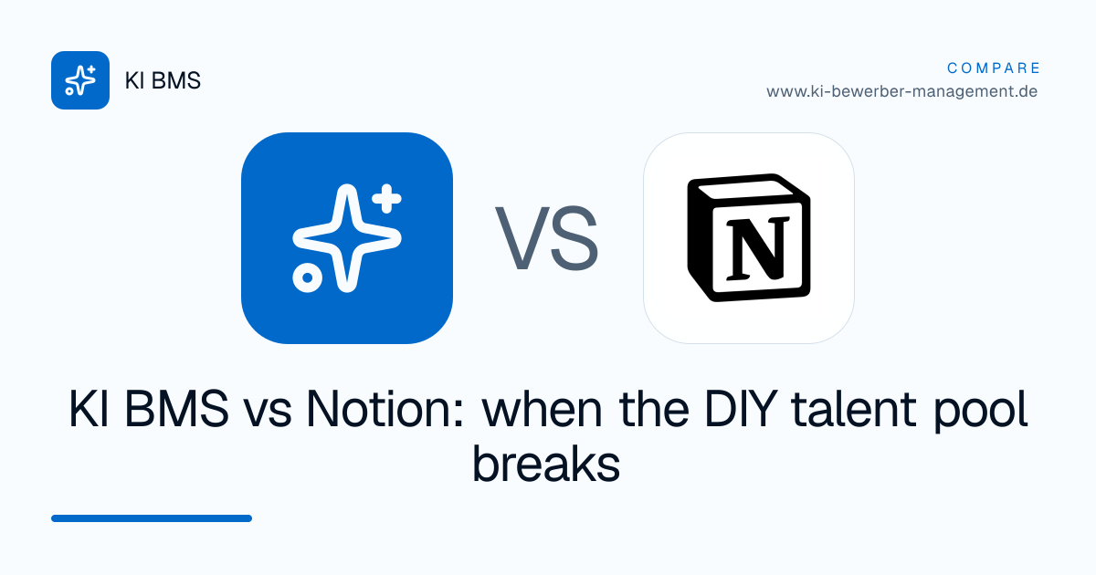 KI BMS vs Notion: when the DIY talent pool breaks