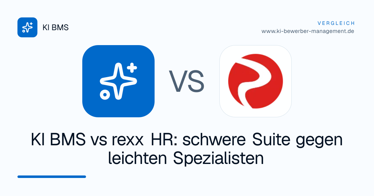 KI BMS vs rexx HR: schwere Suite gegen leichten Spezialisten
