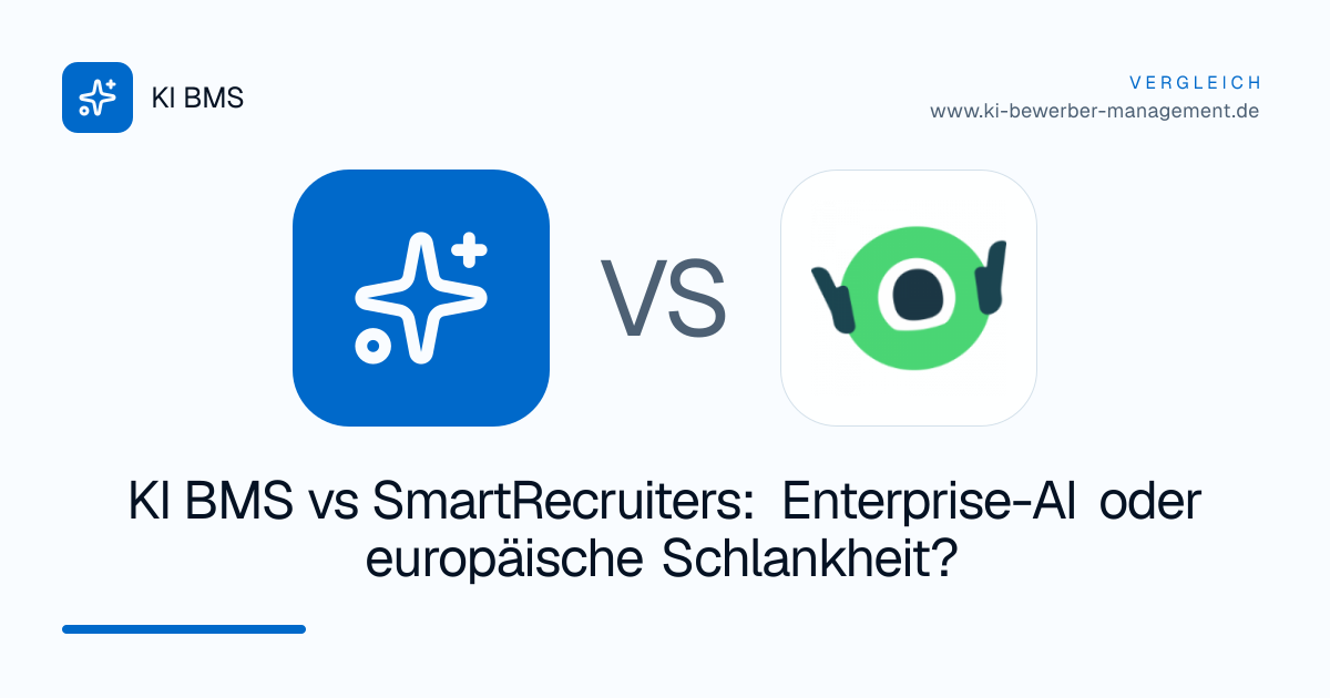 Voller Vergleich KI BMS vs SmartRecruiters