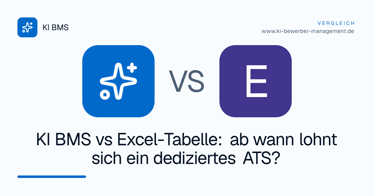 Voller Vergleich KI BMS vs Excel / Google Sheets